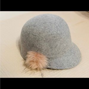 Ted Baker Gray 100% Wool Bucket Hat
